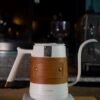 Deri Kettle Kılıfı El Yapımı by Flores TIMEMORE